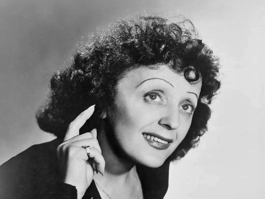 Portrait d'Édith Piaf