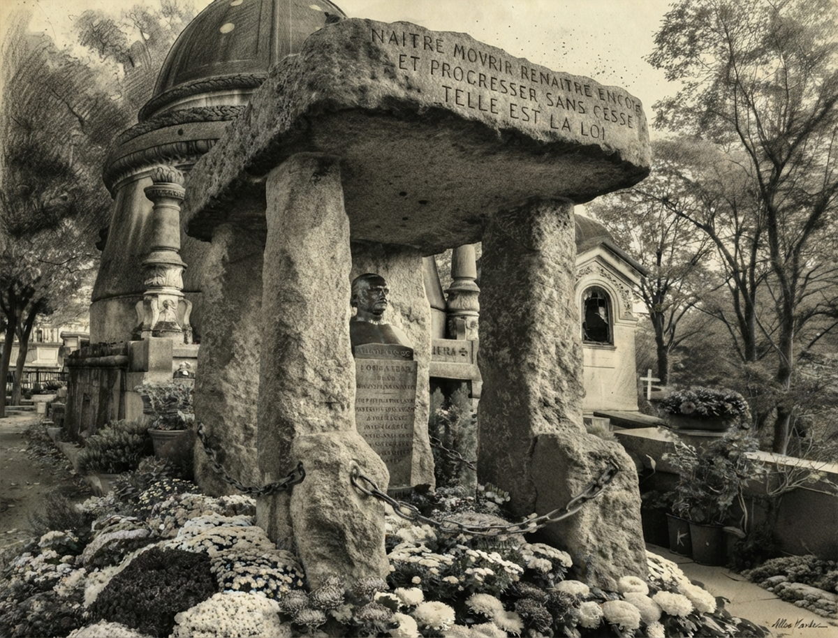 Le dolmen le plus fleuri de Paris