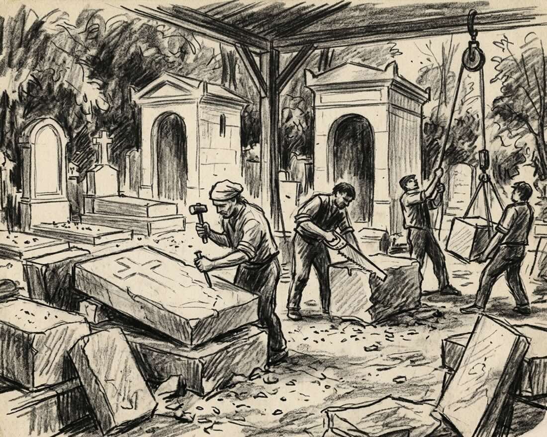 La grève des fossoyeurs de 1910