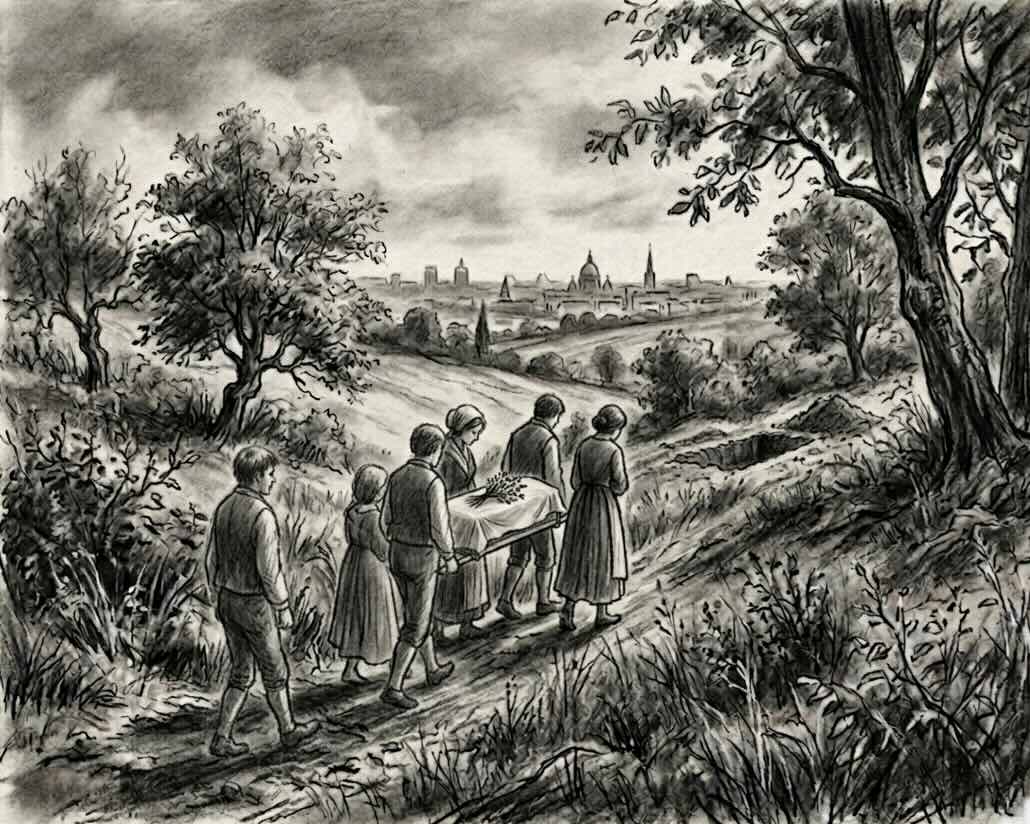 La première inhumation au Père-Lachaise