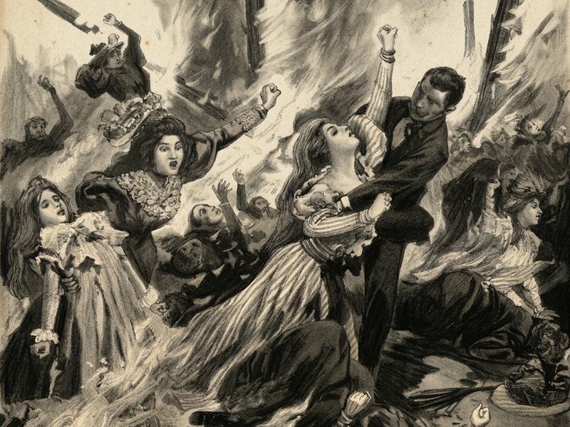 Panique et flammes dans l'incendie du Bazar de la Charité, 4 mai 1897